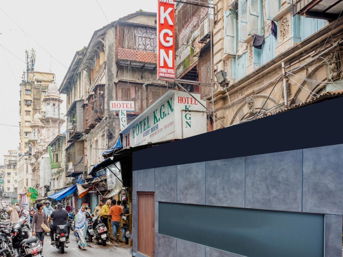 Hotel Kgn Near Cst Railway Station Mumbai And Haj House Mumbai Near Crawford Market Bombaim Exterior foto