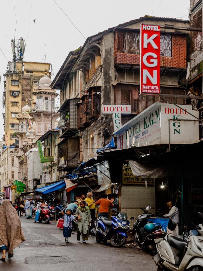 Hotel Kgn Near Cst Railway Station Mumbai And Haj House Mumbai Near Crawford Market Bombaim Exterior foto